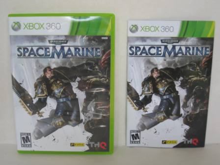 Warhammer 40000: Space Marine (CASE & MANUAL ONLY) - Xbox 360